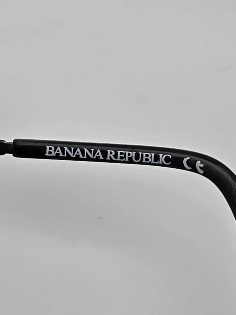 Banana Republic Bernard 807 Black Eyeglasses Frame w/ Flexhinge and Case 54mm